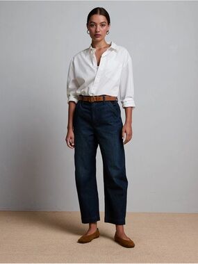 AE77 - Premium Barrel Jeans